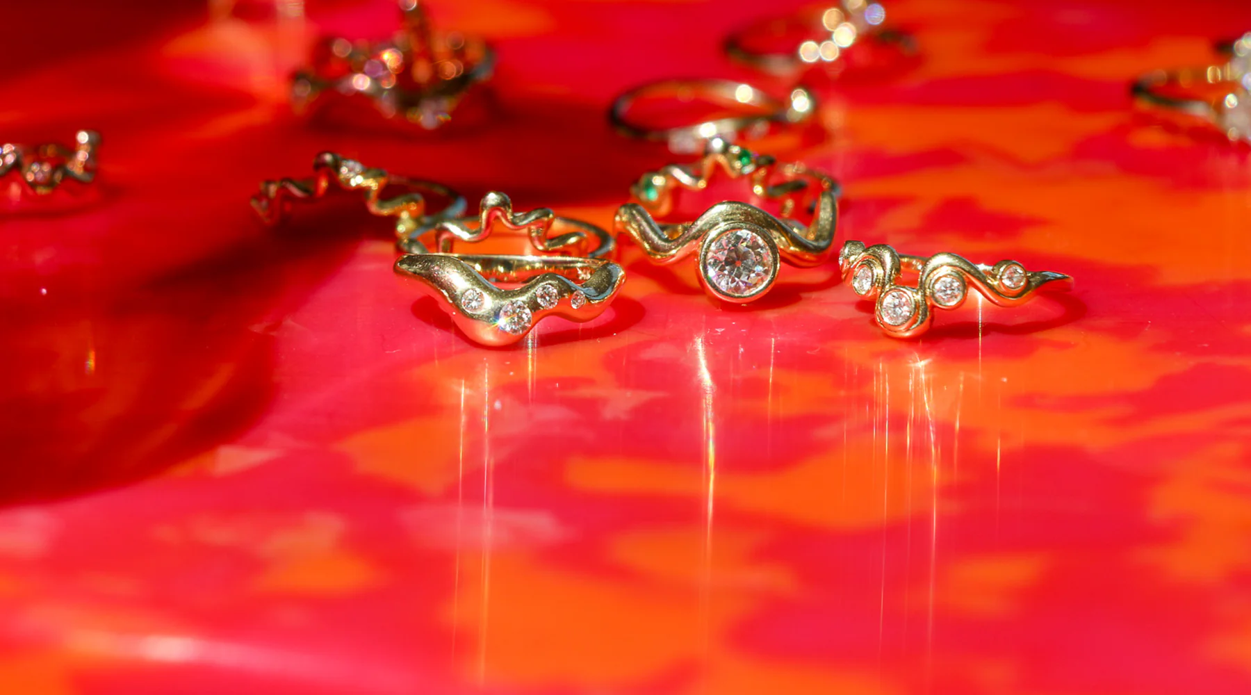 Wavy Jewelry for Nontraditional Souls